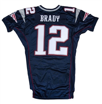2000 Tom Brady New England Patriots Game Issued Rookie Jersey (Patriots Team Shop COA)